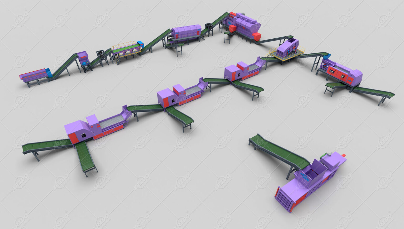 Household Waste Sorting Plant, Waste Sorting Machine