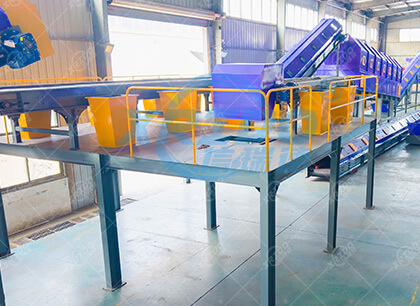 Manual sorting platform