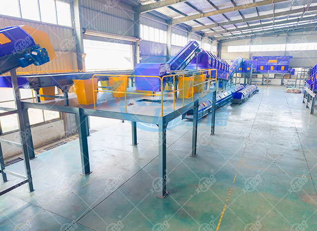Manual sorting platform