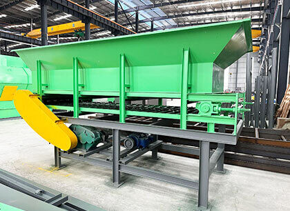 Chain conveyor feeder