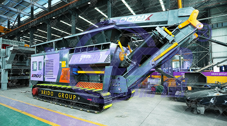 Mobile Shredding Line