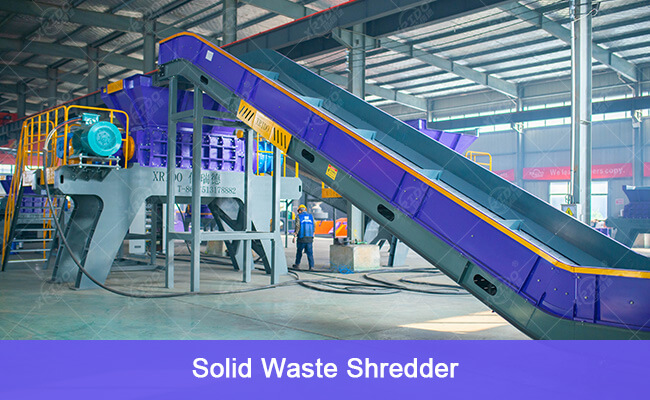 solid waste shredder