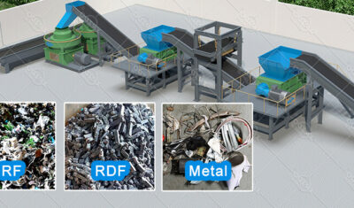 Industrial Waste to RDF briquette Plant