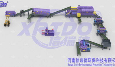 Mixed Waste sorting recycling machine, xrido machine
