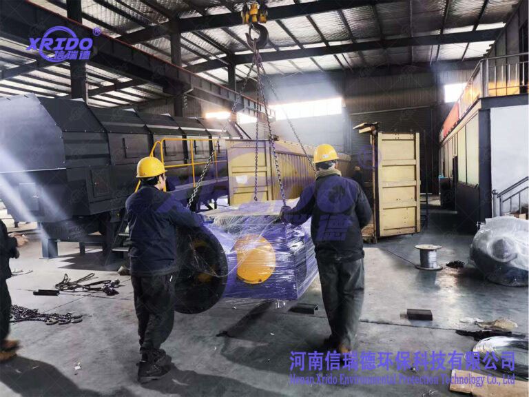 Large-Scale Mixed Municipal Solid Waste Shredder to Singapore