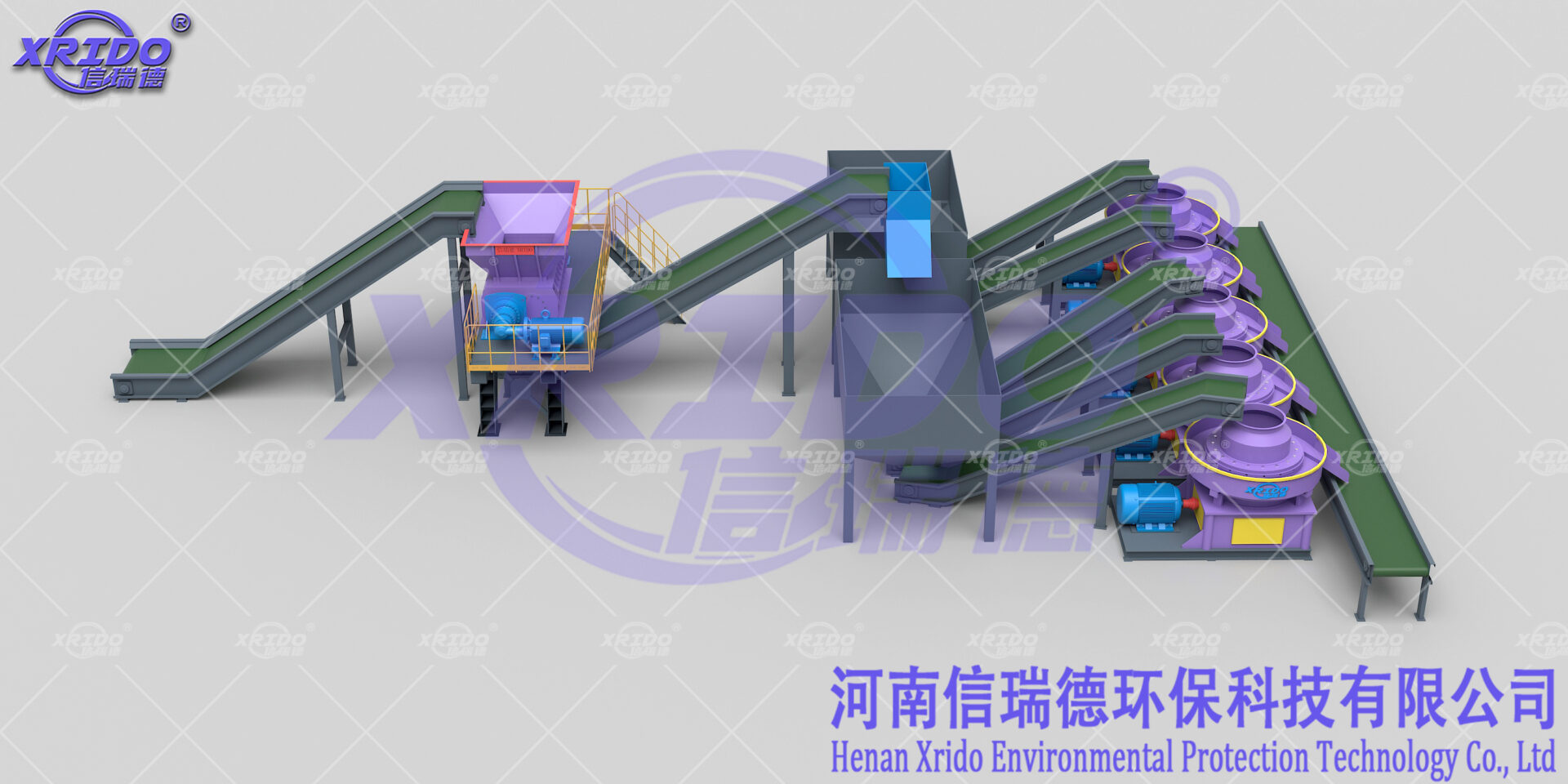Xrido Group Municipal Solid Waste RDF Process