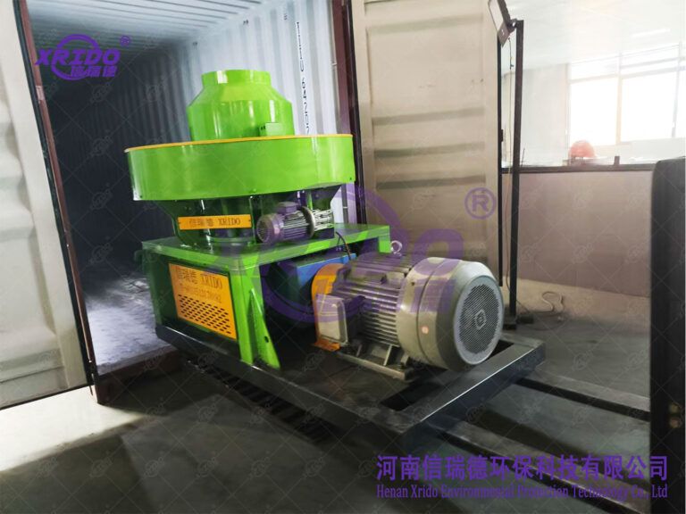 250TPD municipal solid waste sorting line shipped to Brazil