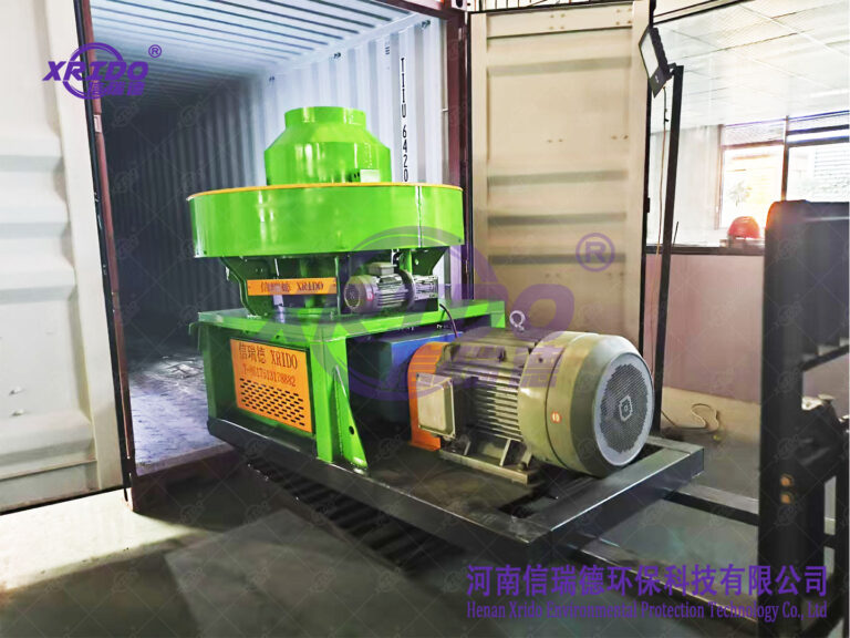 250TPD municipal solid waste sorting line shipped to Brazil